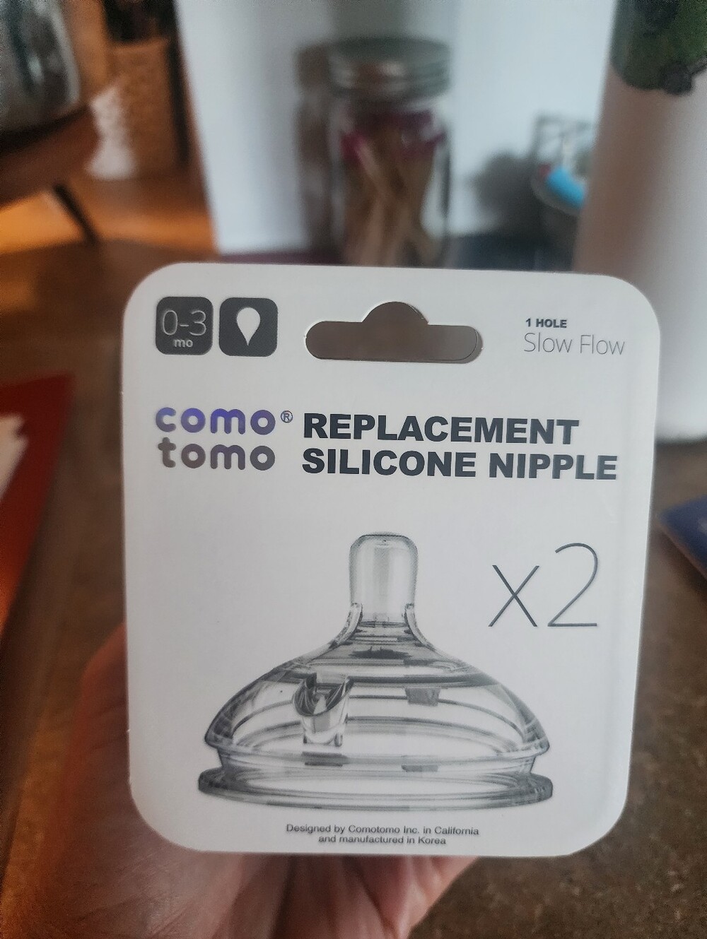 Como Tomo Replacement Nipple Size 1
